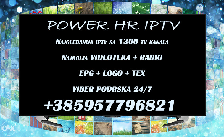 POWER HR IPTV 1300 KANALA + SERVIS 24/7