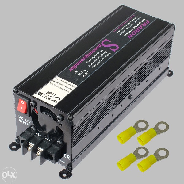 Pretvarac Fraron 12 VDC na 24 VDC, 20 A