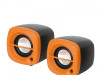 Omega zvučnici OG15O 2.0 6W USB orange