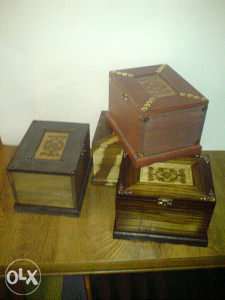 Drvene kutije za nakit, drvena kutija za bocu unikati