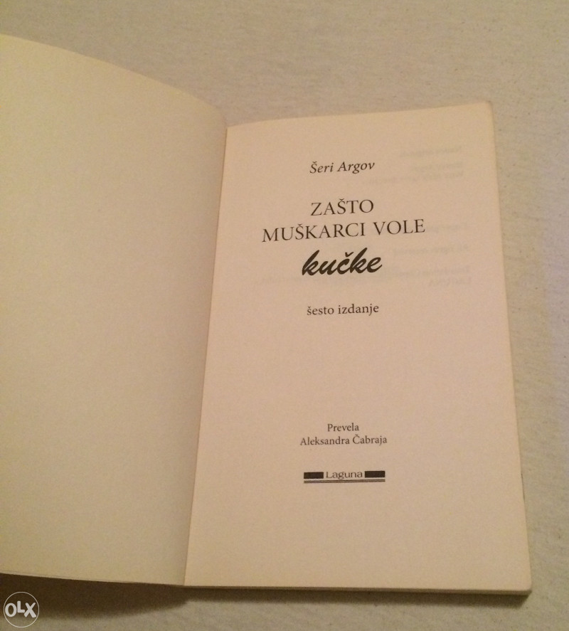 Zasto muskarci vole kucke - Seri Argov