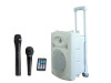 ZVUČNIK RAZGLAS IBIZA PORT8UHF-BTWH USB, UHF MIKROFON