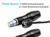 CREE LED JAKA BATERIJSKA LAMPA