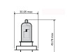 Sijalica 12V-20W P26S bijela