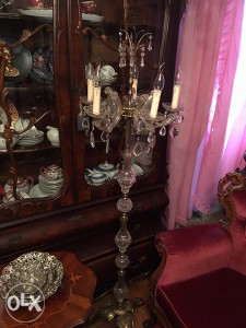 Kristalna podna lampa