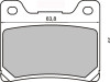 Disk ploćice YAMAHA TZR 125, FZ 250,SRX 400