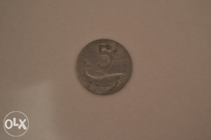 5 Lira Italija 1954