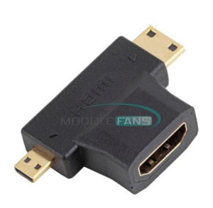 3in1 Micro - Mini muski HDMI  na HDMI zenski