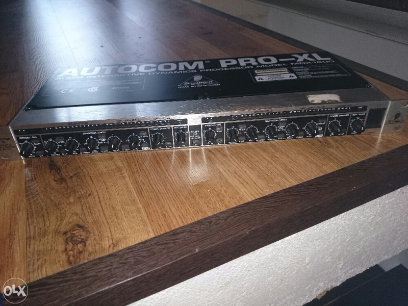 Behringer autocom pro xl mdx1600 kompresor limiter eksp