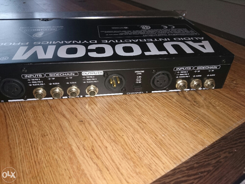 Behringer autocom pro xl mdx1600 kompresor limiter eksp