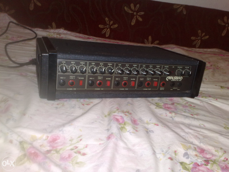 cetverokanalno mixer pojacalo marke CARLSBRO 100W