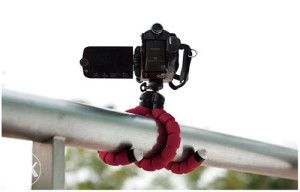 Tripod stativ za kameru stativ za mobitel CRVENI