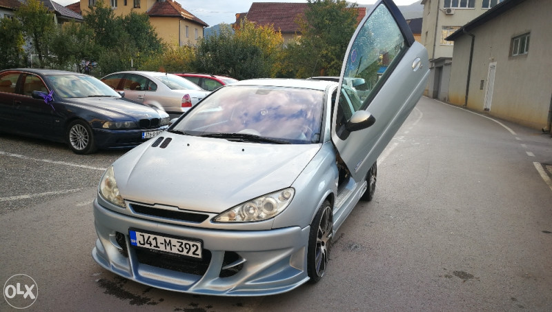 Peugeot 206 2.0 GTI LSD Hamann Tuning DETALJNO