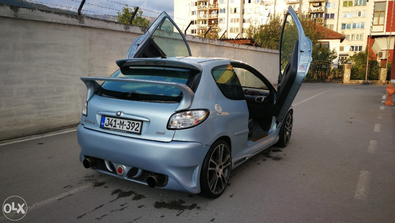 Peugeot 206 2.0 GTI LSD Hamann Tuning DETALJNO
