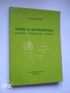 knjige udžbenici, Svetozar Kurepa: Uvod u matematiku