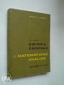 knjige Berman: Zbirka zadataka iz matematičke analize
