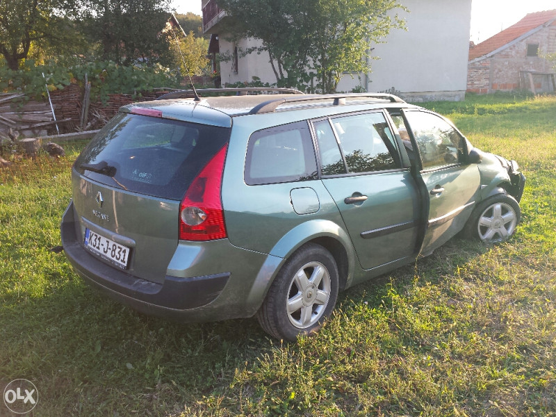 Renault Megane udaren/havarisan