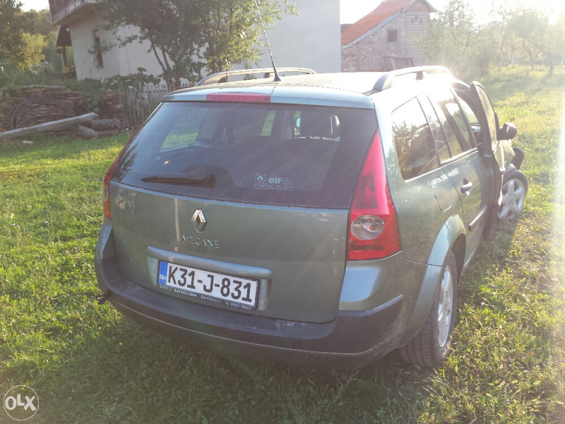 Renault Megane udaren/havarisan