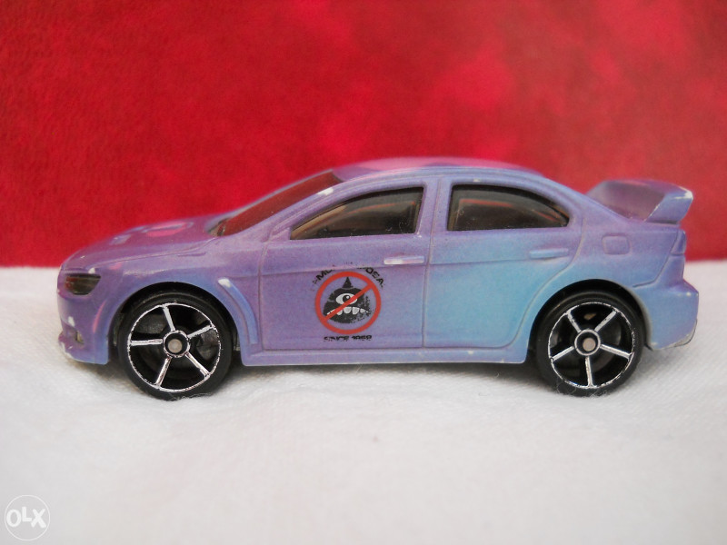 Hot Wheels Mitshubishi Lancer Evolution 1:64 (2008 god ...