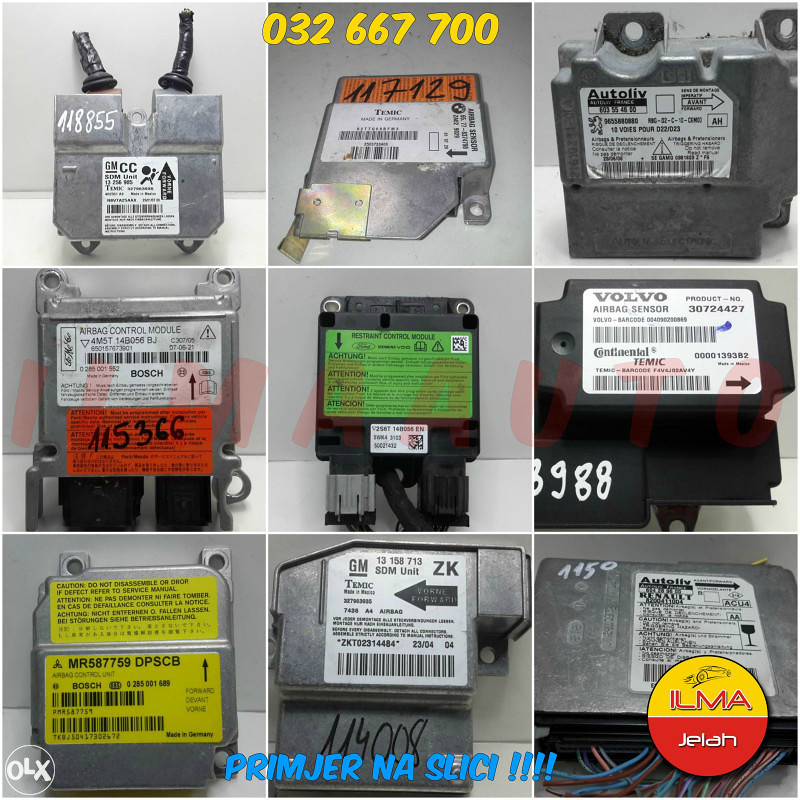 ELEKTRONIKA AIRBAGA 1K0909605E PASAT 5 PLUS 00-05