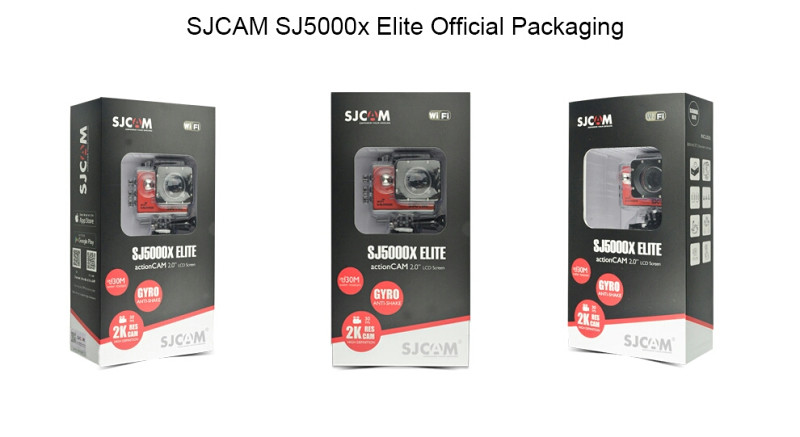 SJCAM SJ5000x Elite Sony IMX078 Gyro 4K Action Camera