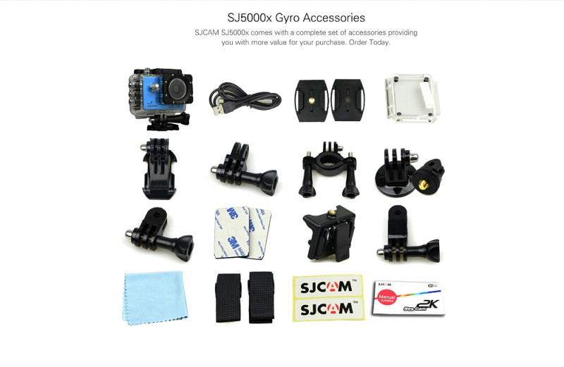 SJCAM SJ5000x Elite Sony IMX078 Gyro 4K Action Camera