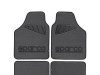 Tekstilni tepisi SPARCO 1904A (siva/crna), set 4 kom.