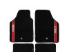 Tekstilni tepisi SPARCO 3763BRS (crvena/crna),set 4 kom