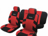 Auto presvlake ROAD MASTER 6-djelne (crno/crvene)