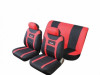 Auto presvlake SUPER SPEED 6-djelne (crno/crvene)