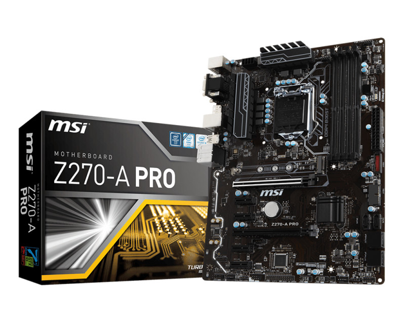 Msi z270-a pro mining 6gpu 8gb cpu i ssd h81 pro btc