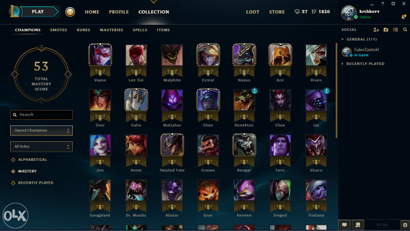 League of legends acc lol acc i PBE account
