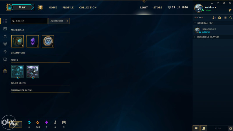 League of legends acc lol acc i PBE account