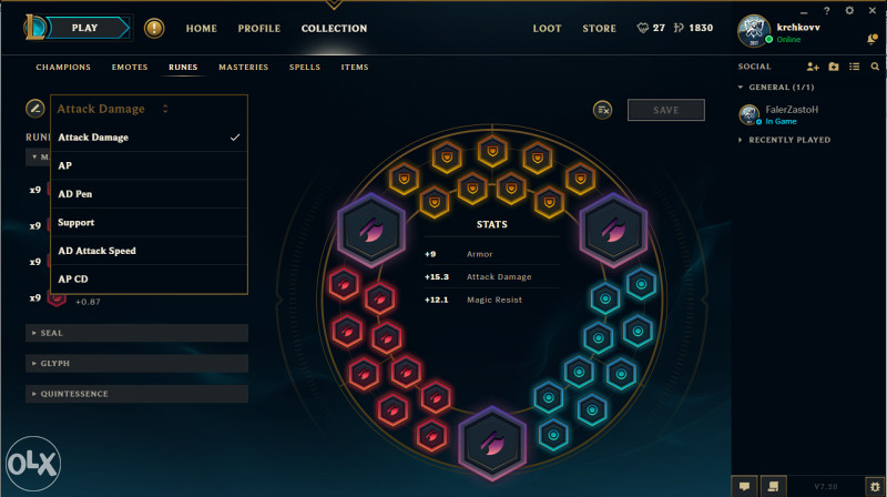 League of legends acc lol acc i PBE account