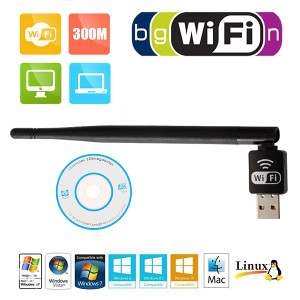 WIFI USB Bezicni Internet Mrezna Kartica 5dBi sa antena