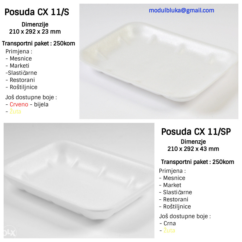 Stiropor posude za hranu