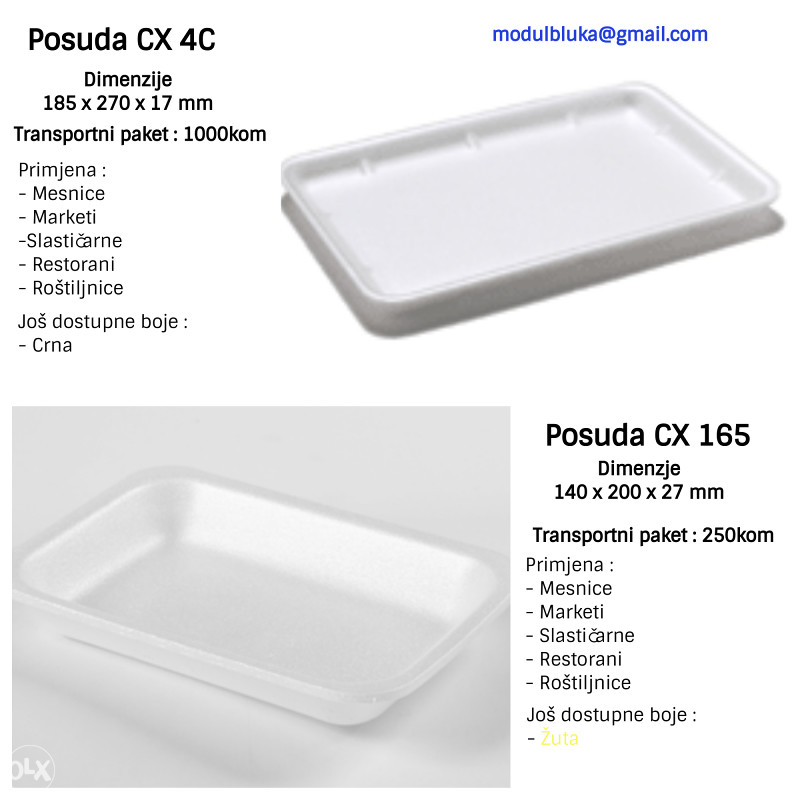 Stiropor posude za hranu