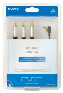 Psp tv cable