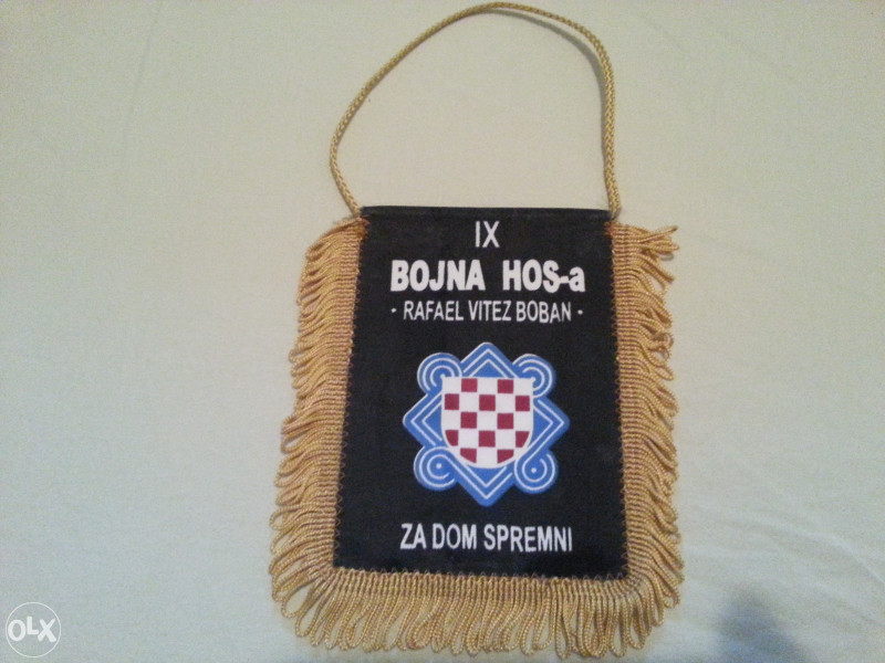 HOS zastava IX bojna HOSa Split