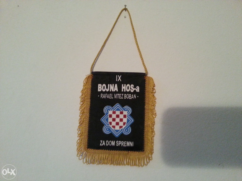 HOS zastava IX bojna HOSa Split