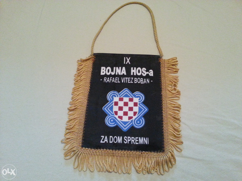HOS zastava IX bojna HOSa Split