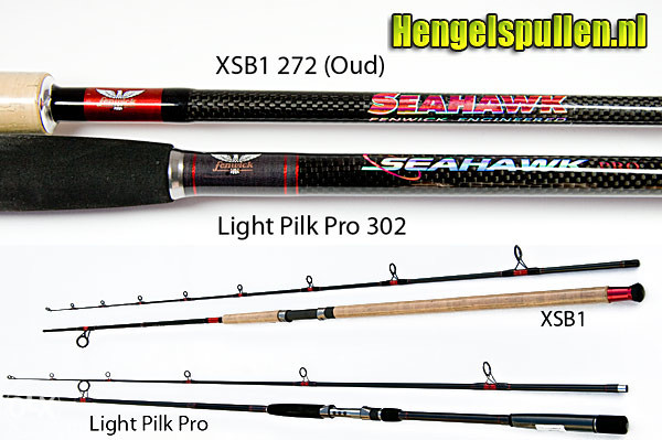 Fenwick seahawk pro light pilk 2,40m 25-125 gr novo