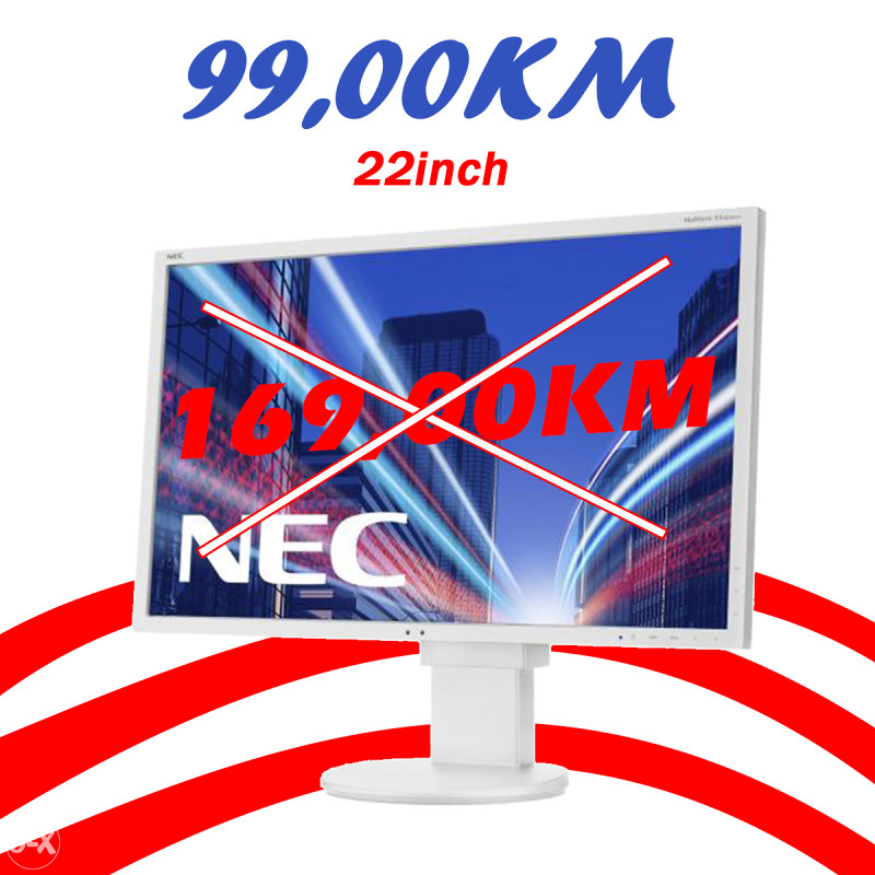 NEC MultiSync EA221WMe - LCD Monitor - 22" 22
