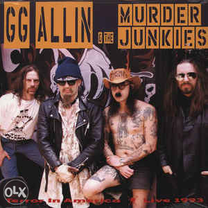 GG Allin + 3xBombarder + The Cure LPs