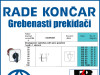 GREBENASTI PREKIDAČ/PREKIDAČI BS 10 51 U