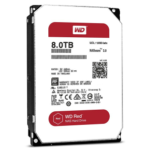 HDD SATA3 5400 8TB WD Red 3.5" WD80EFZX, 128MB