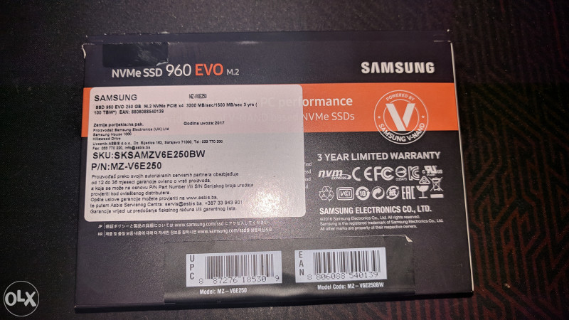 250gb Samsung 960 Evo Plus Samsung 960 Evo 250gb Specs 960 Evo Vs