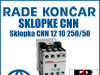 Sklopka/Sklopke CNN 12 10 250/50