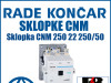 Sklopka/Sklopke CNM 250 22 250/50