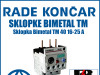 Zaštitna sklopka/sklopke Bimetal TM 40 16-25 A
